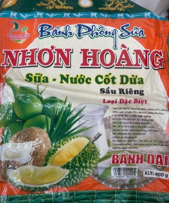 Bánh phồng sữa 400g